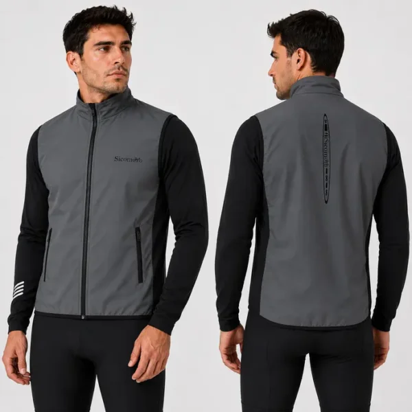 Chaleco Rompevientos Pro Unisex Colores - Sicomoro