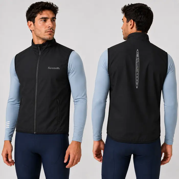 Chaleco Rompevientos Pro Unisex Colores - Sicomoro