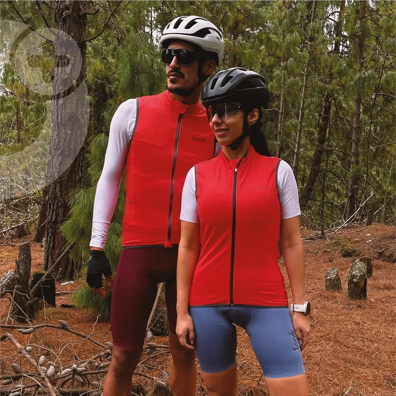 Chaleco Termico Unisex Rojo - IONIK