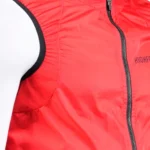 Chaleco de Ciclismo Rompevientos Unisex Rojo High force