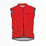 Chaleco de Ciclismo Rompevientos Unisex Rojo High force