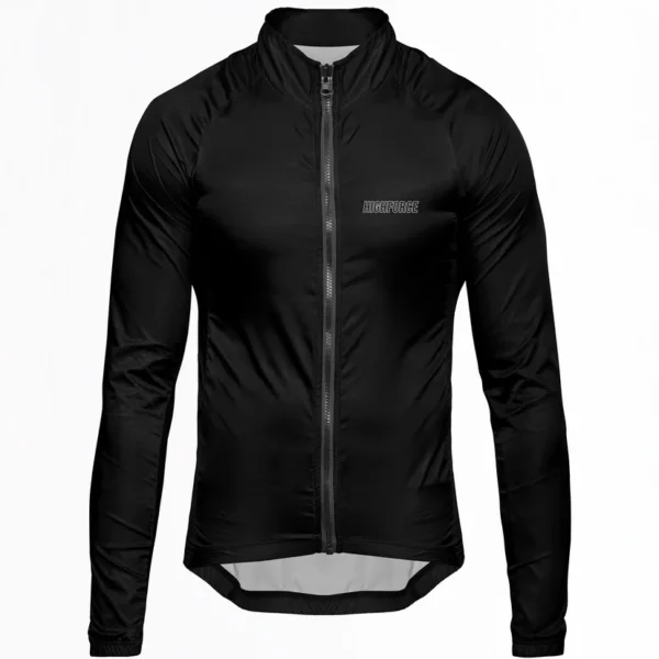 Chaqueta Cortaviento  Semi Impermeable Negra - High Force