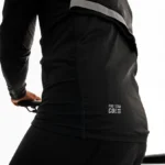 Chaqueta Cortaviento  Semi Impermeable Negra - High Force