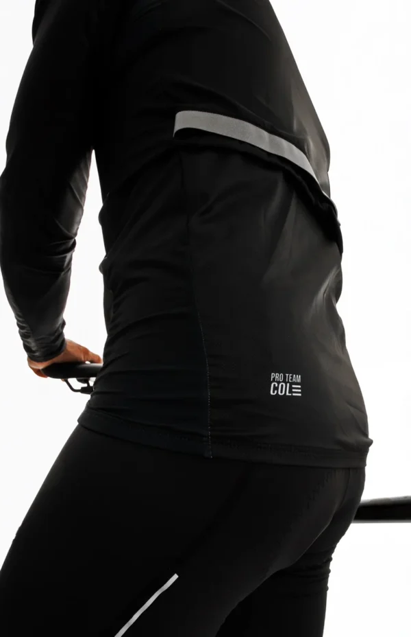 Chaqueta Cortaviento  Semi Impermeable Negra - High Force