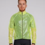 Chaqueta Impermeable Unisex Rain Wet Barrier Amarillo Limón - Gw