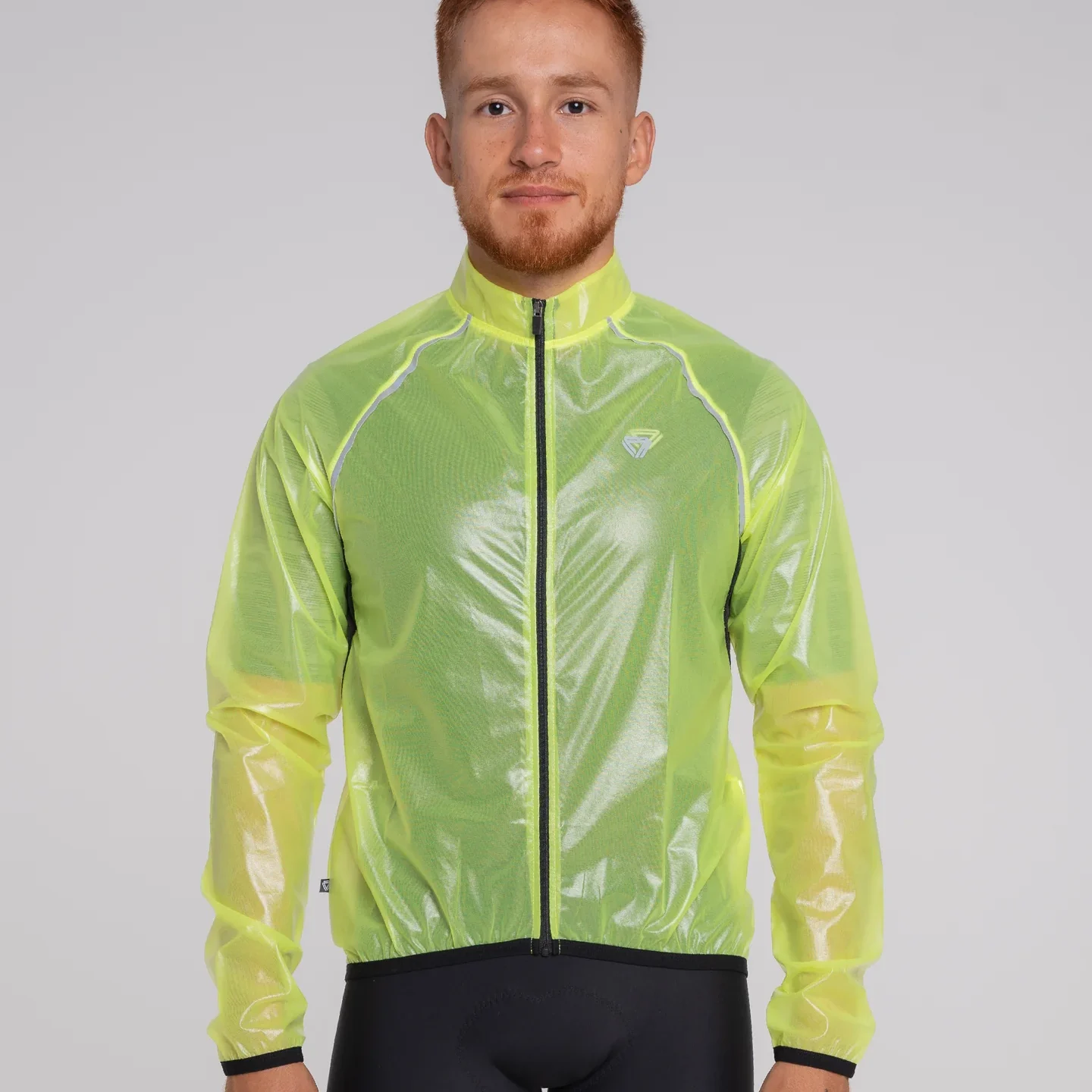 Chaqueta Impermeable Unisex Rain Wet Barrier Amarillo Limón - Gw