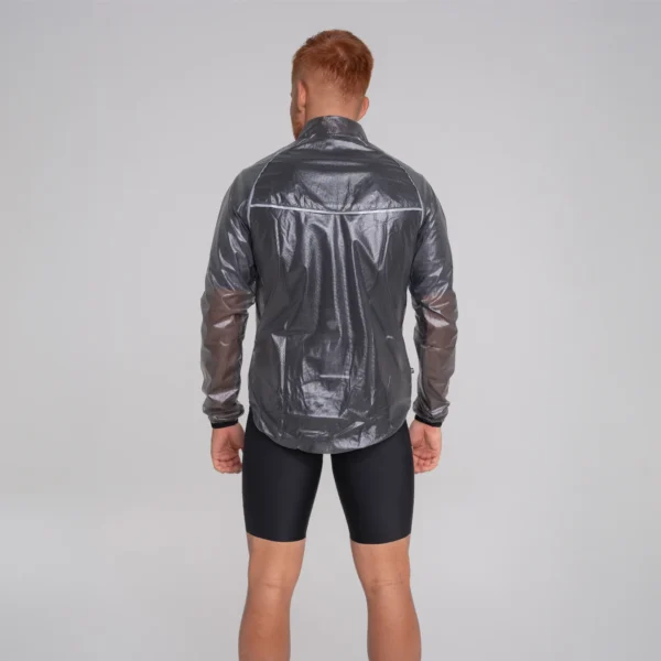Chaqueta Impermeable Unisex Rain Wet Barrier Negra - Gw