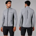 Chaqueta Reflectiva/Impermeable Gris Unisex - Sicomoro