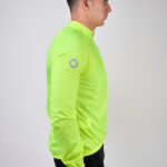 Chaqueta Rompevientos 2.0 Light Verde Neón Masculina – Ionik