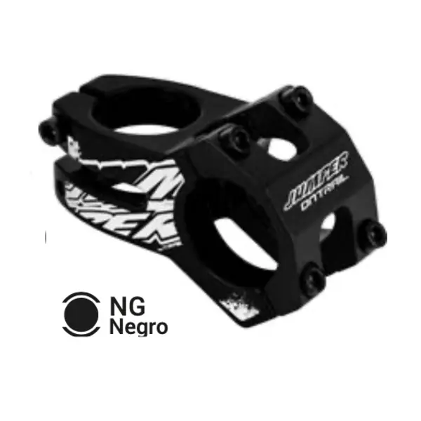 Codos Jumper A-Head 50Mm 28.6Mm/31.8Mm Aluminio Negro On Trail