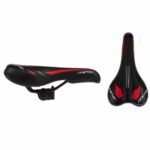 Sillin Mtb Cremallera 210Mm Xd-132-06 Negro-Rojo - Gw