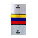 Cuellos Estampado Spandex/Capriati Blanco Colombia - FELIX