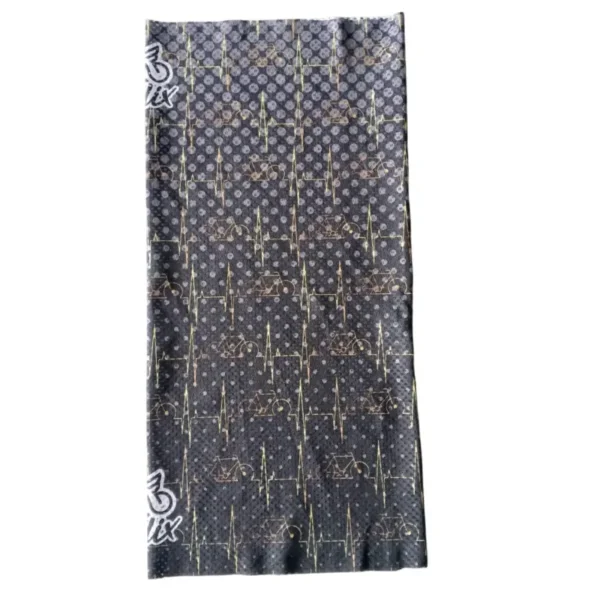 Cuellos Estampado Spandex/Capriati Negro Bicis 1 Felix