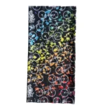 Cuellos Estampado Spandex/Capriati Negro Bicis 12 Felix
