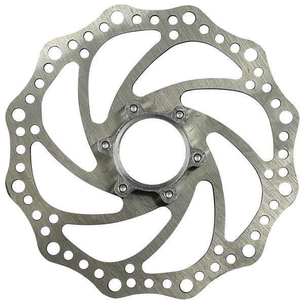 Disco De 140Mm De Rosca Para Freno 6 Tornillos-2 Disco De 140Mm De Rosca Para Freno 6 Tornillos