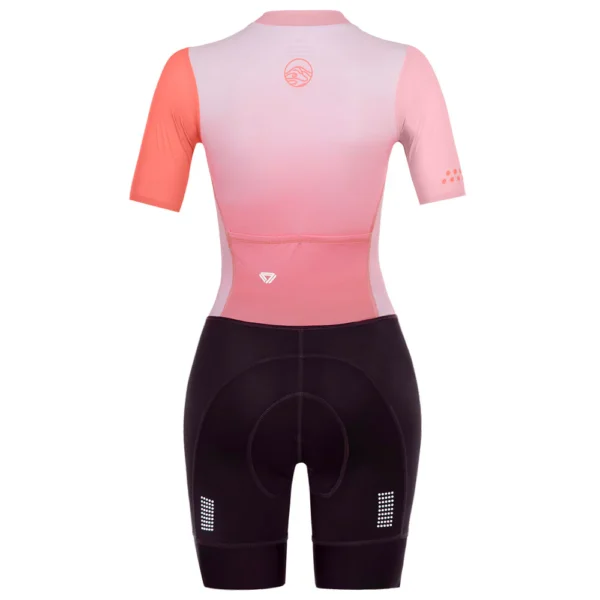 Enterizo Manga Corta Desert Rosa/Morado Gw