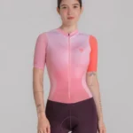 Enterizo Manga Corta Desert Rosa/Morado Gw