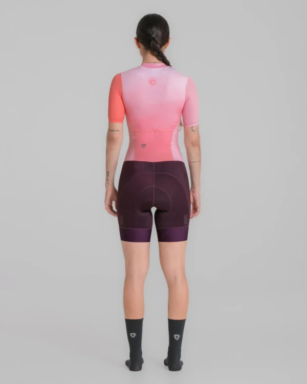 Enterizo Manga Corta Desert Rosa/Morado Gw