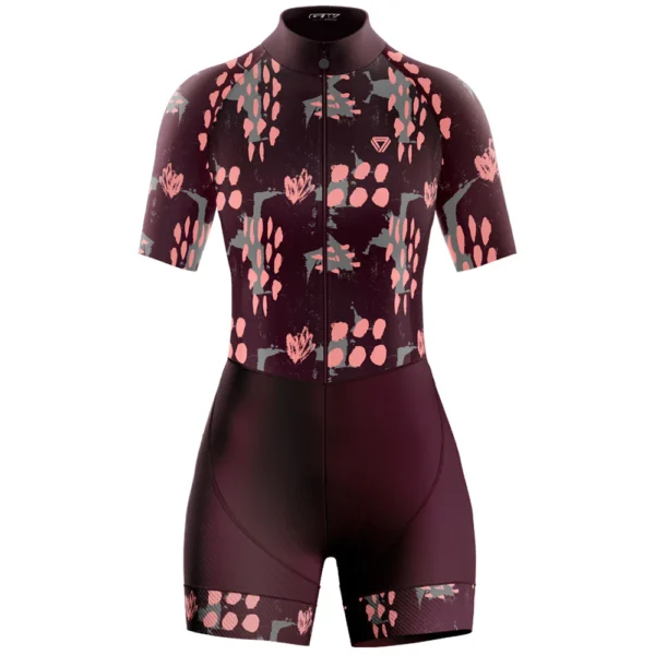 Enterizo Manga Corta Uva Brush - Gw