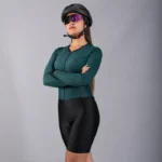 Enterizo Manga Larga Verde/Negro - Rockbros