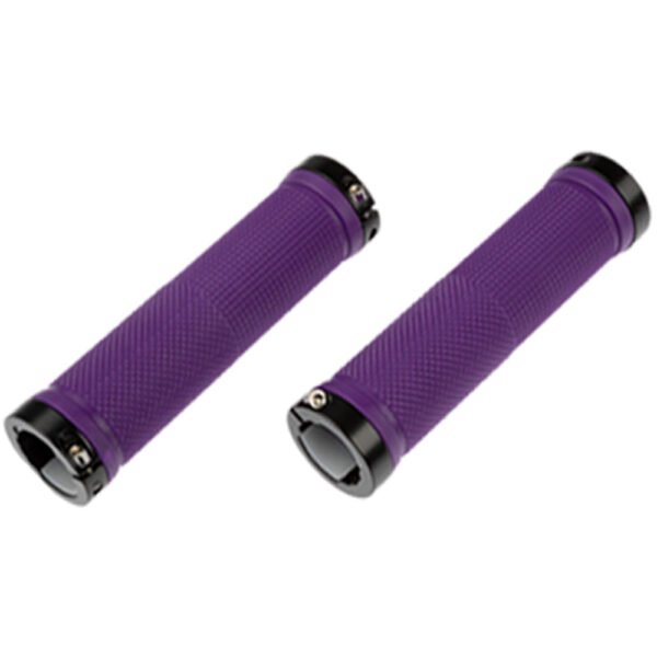 GRIPS MTB DUAL LOCK 130MM (PUNTOS) SZ-16 MORADO