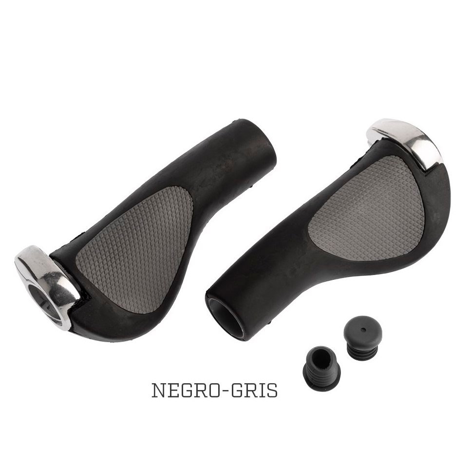 GRIPS MTB ERGO LOCK ON 130MM YD-T21 CAUCHO - MILLENIUM