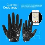 Guante Dedo Largo 3 Lineas Negro - RockBros
