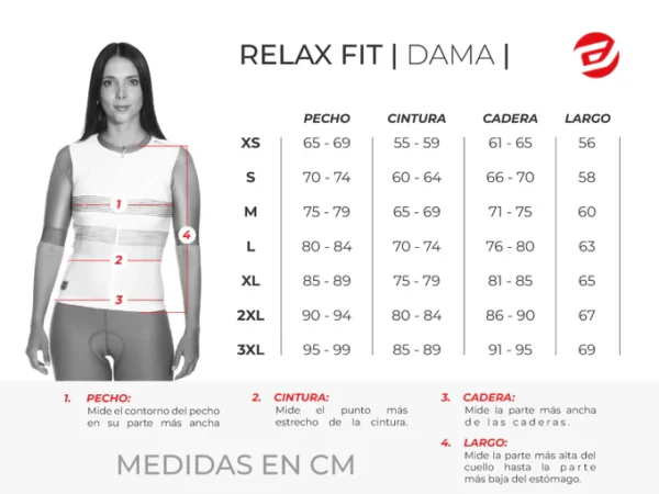 GUIAS-DE-TALLAS.SLIM-DAMA_680x Jersey Manga Corta Dama Force Colombia Azul - Eleven