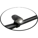 LUZ DELANTERA USB 300LM EBL-039 ALUMINIO-GW