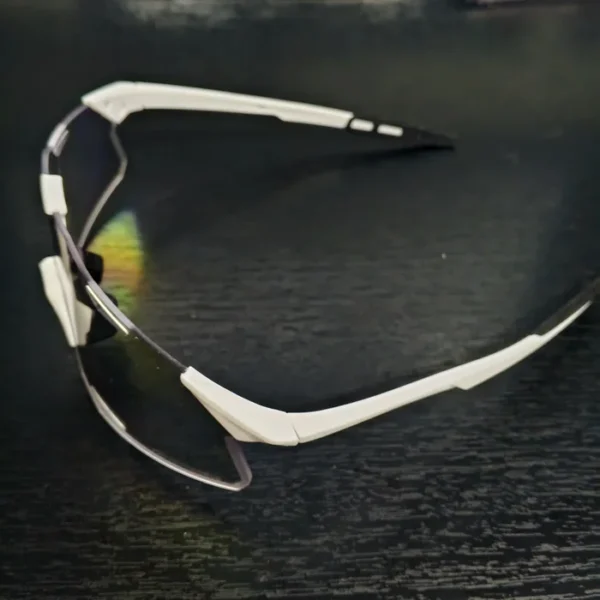 Gafas de Ciclismo 100%  Hypercraft Blanco Con Fotocromático Reactivo