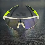 Gafas de ciclismo Oakley Sutro Lite Blanco/verde con fotocromático reactivo