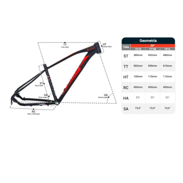 Geometria Marco Quest 29 Disco, Compatible C_Desc. Side Swin - On Trail Marco Quest 29" Disco, Compatible C/Desc. Side Swin - On Trail
