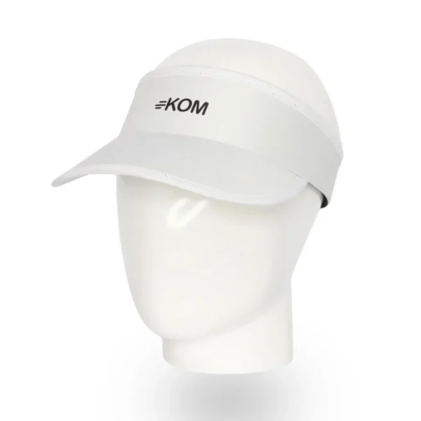 Gorra Visera Running Blanca - KOM