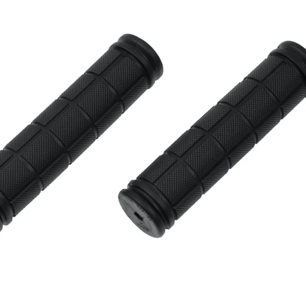 Grips Mtb 120Mm Gp401 (Cuadros) Caucho Negro