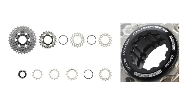 Grupo Dura Ace DI2 Disco 54/40T 11-30T 12 Vel - Shimano