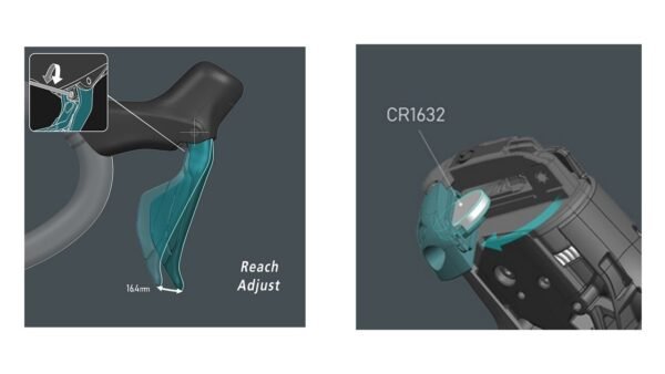 Grupo Dura Ace DI2 Disco 54/40T 11-30T 12 Vel - Shimano