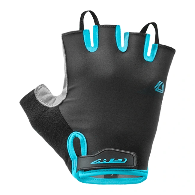 Guante Cortos Gira Negro/Azul - GW