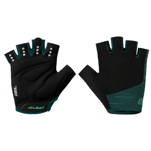 Guante Cortos Jet Negro/Verde - GW