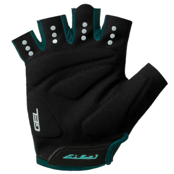 Guante Cortos Jet Negro/Verde - GW