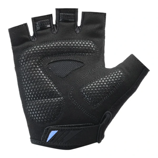 Guantes Cortos Beecore Negros/Azul - Gw