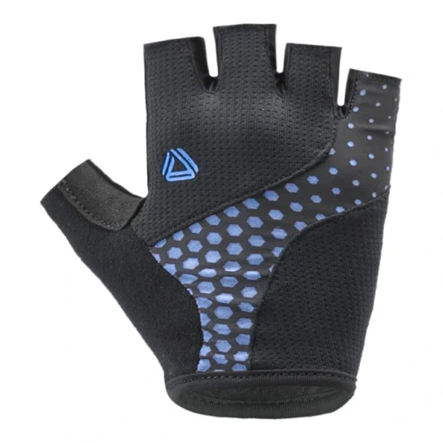 Guantes Cortos Beecore Negros/Azul - Gw