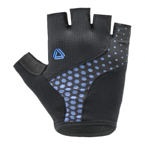 Guantes Cortos Beecore Negros/Azul - Gw
