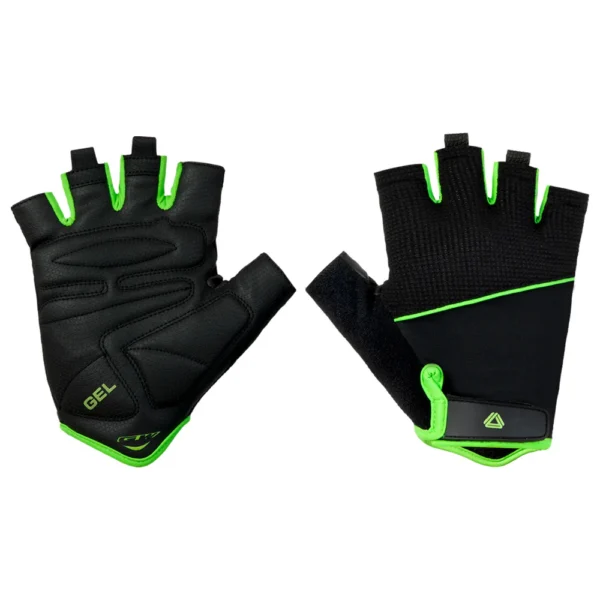 Guantes Cortos Range Negro:Verde - Gw-1 Guantes Cortos Range Negro/Verde - Gw