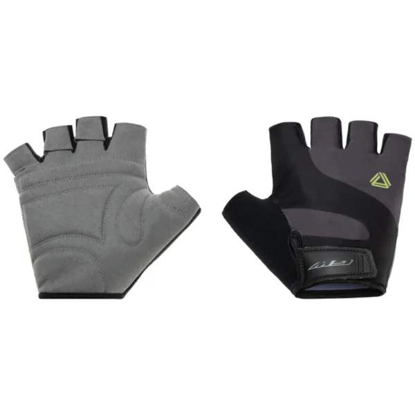 Guantes Cortos Rider Gris_Amarillo - GW-2 Guantes Cortos Rider Gris/Amarillo - GW