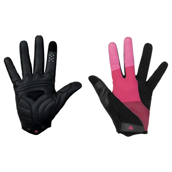 Guantes Dedo Largo Flow Negro/Fucsia - GW