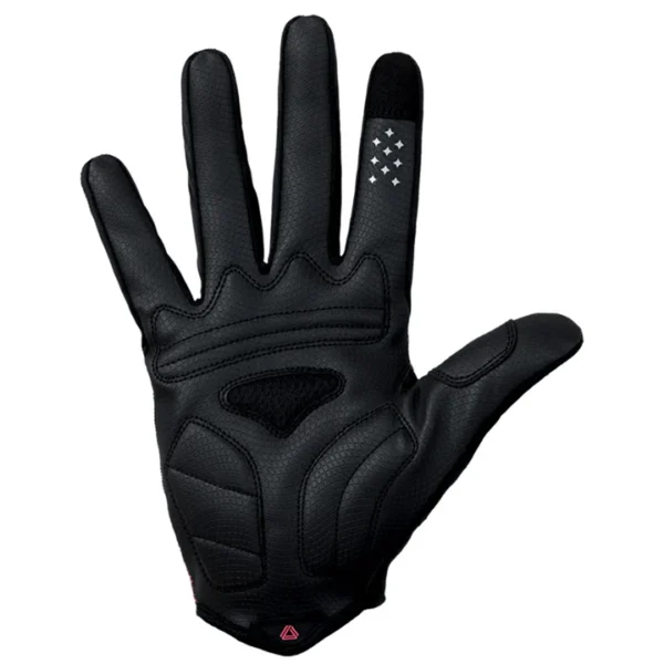 Guantes Dedo Largo Flow Negro/Fucsia - GW