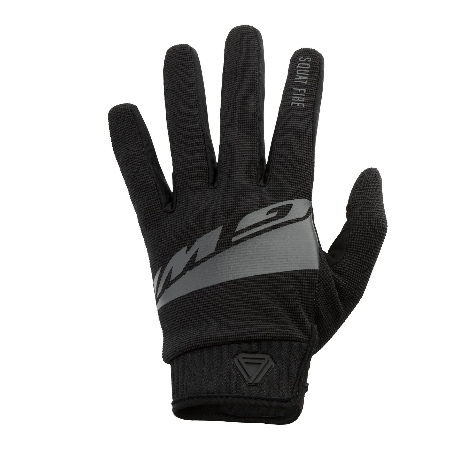 Guantes Dedo Largo Squat Fire Negros - GW