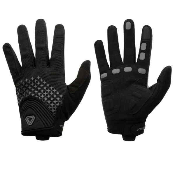 Guantes Dedo Largo Torch Negros - GW