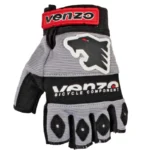 Guantes VZ-F29-002 Dedo Corto Negro/Gris - Venzo