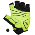 Guantes VZ-F29-7 Dedo Corto Negro/Verde - Venzo